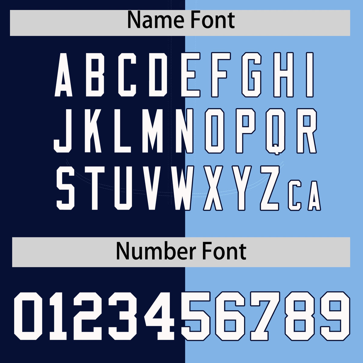 Custom Navy Powder Blue Split Fashion Coconut Tree Design Authentic Baseball Jersey