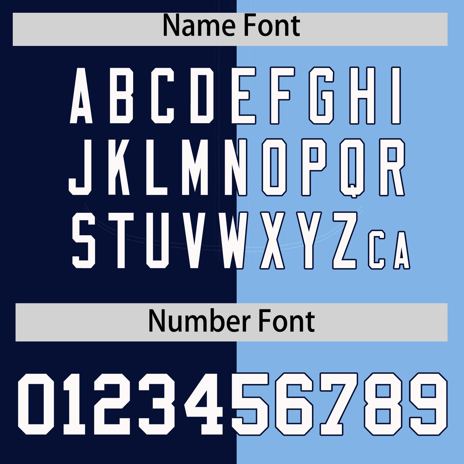 Custom Navy Powder Blue Split Fashion Coconut Tree Design Authentic Baseball Jersey