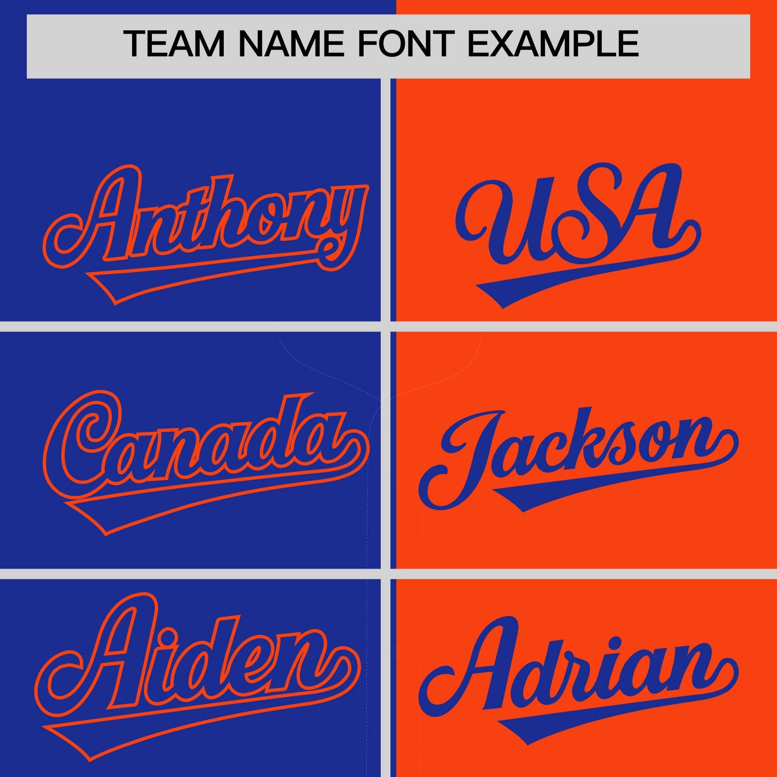 Custom Royal Orange Split Fashion Coconut Tree Design Authentic Baseball Jersey