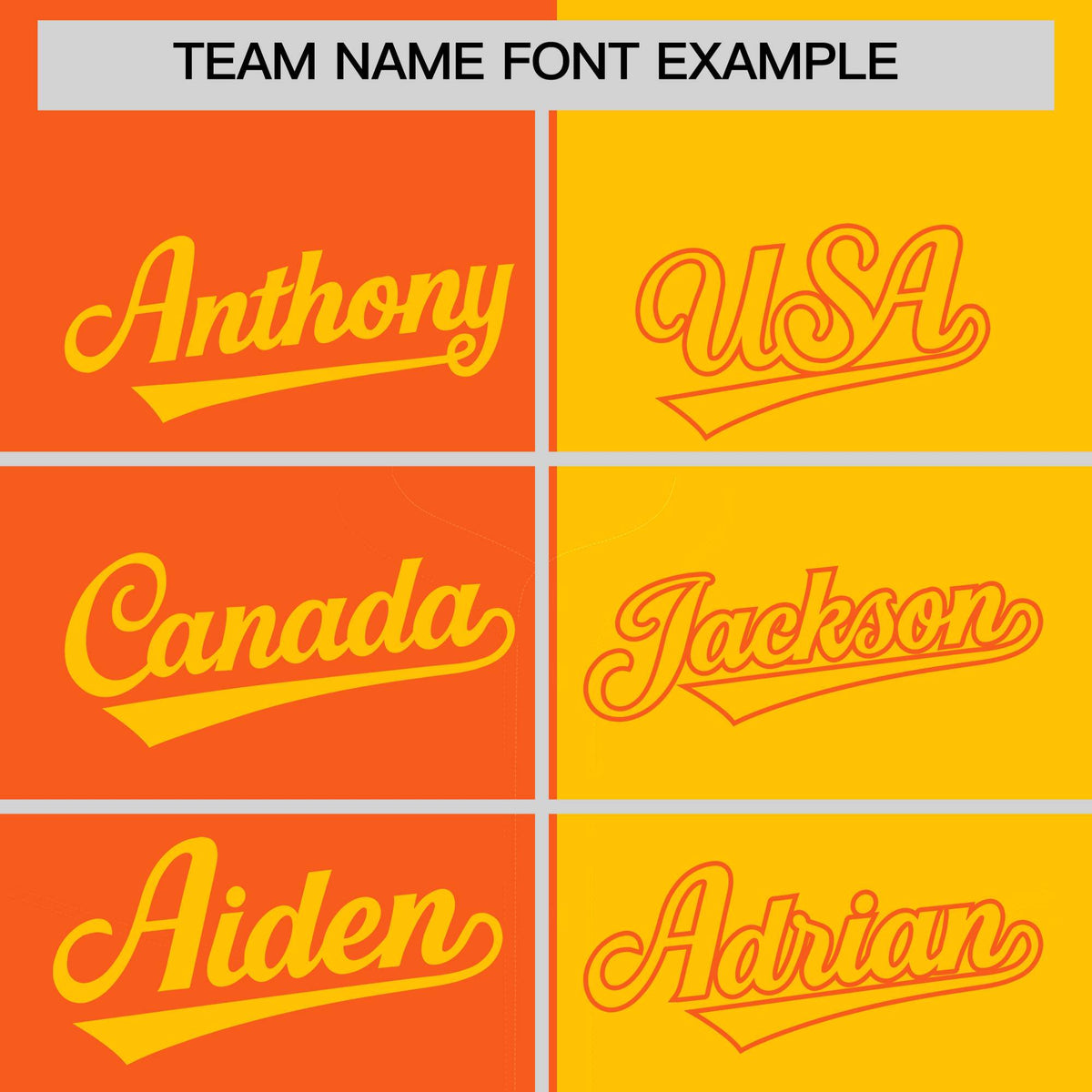 Custom Orange Yellow Split Fashion Coconut Tree Design Authentic Baseball Jersey