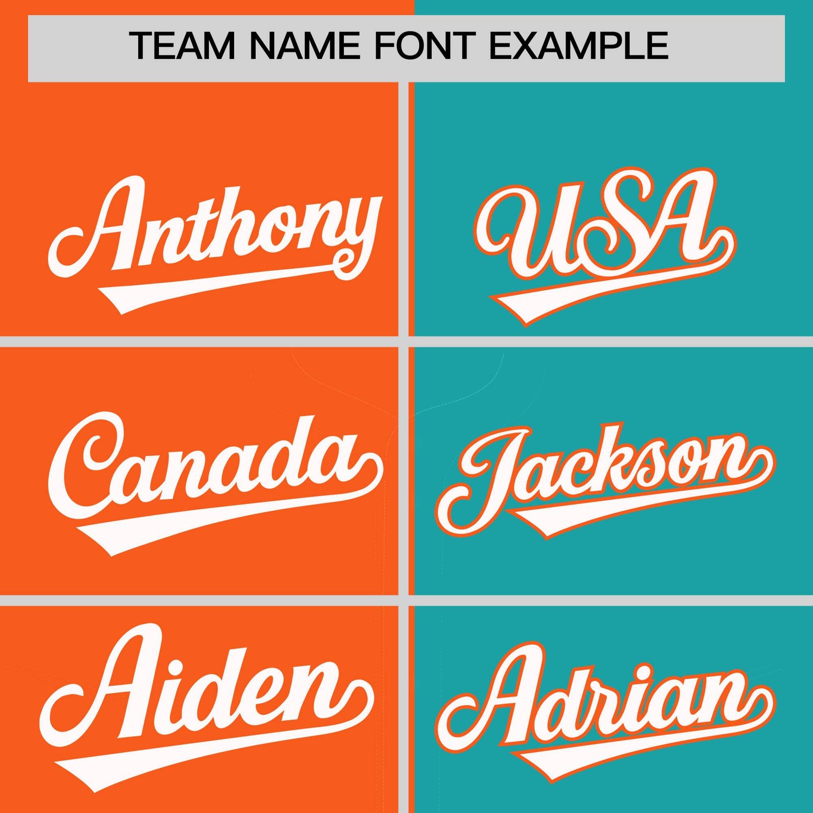 Custom Orange Aqua Split Fashion Coconut Tree Design Authentic Baseball Jersey