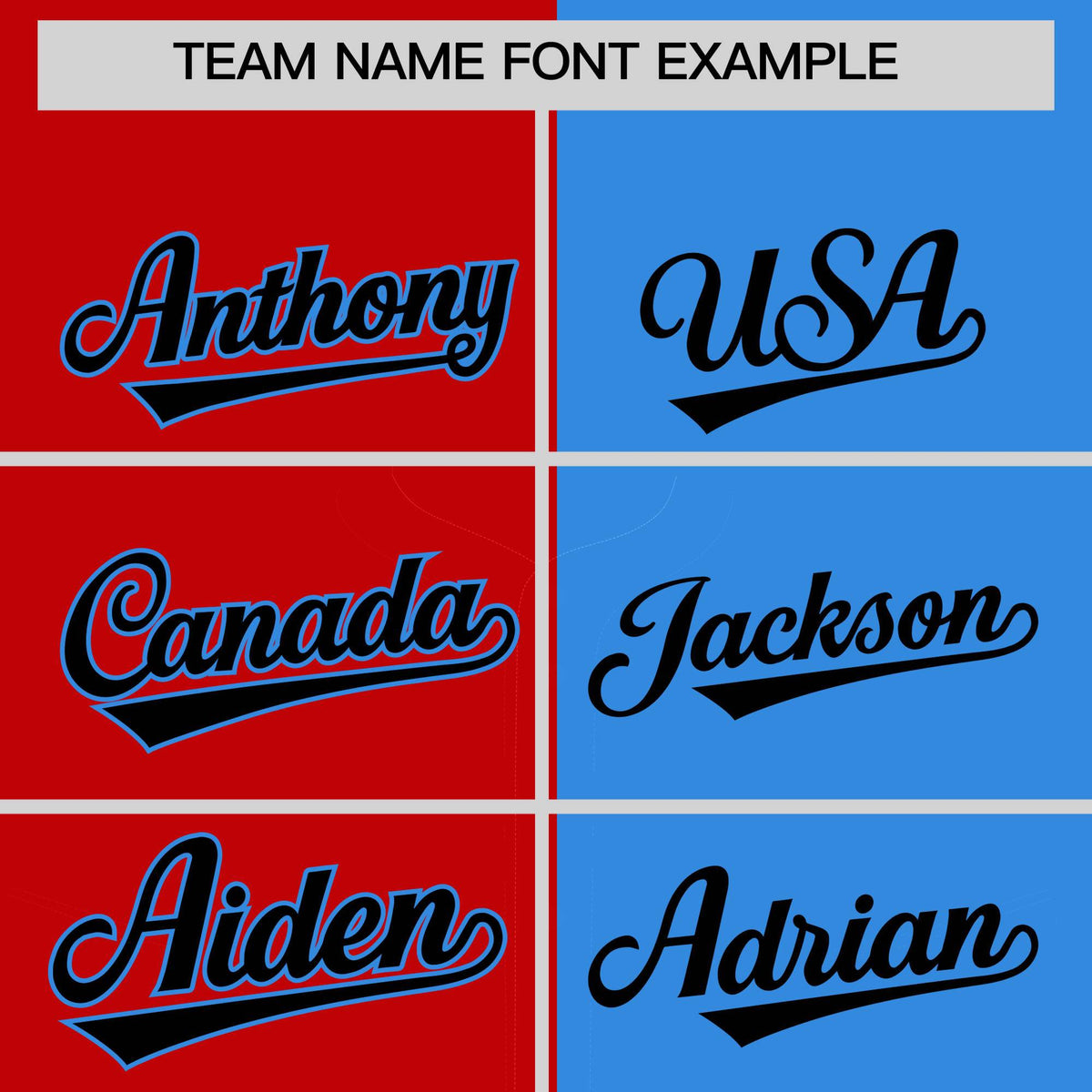 Custom Red Powder Blue Split Fashion Coconut Tree Design Authentic Baseball Jersey