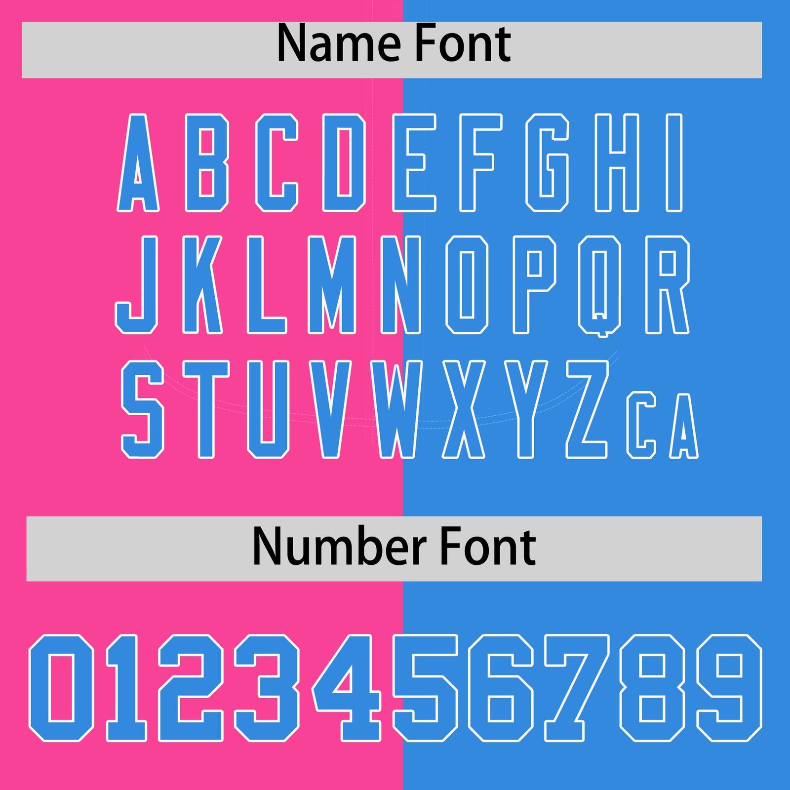 Custom Pink Powder Blue Split Fashion Coconut Tree Design Authentic Baseball Jersey