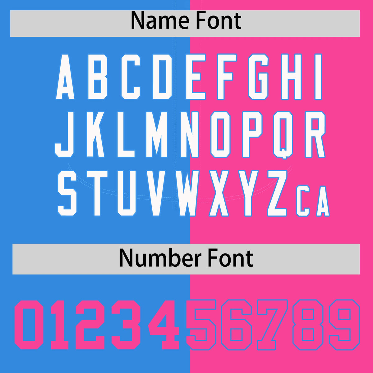 Custom Powder Blue Pink Split Fashion Coconut Tree Design Authentic Baseball Jersey