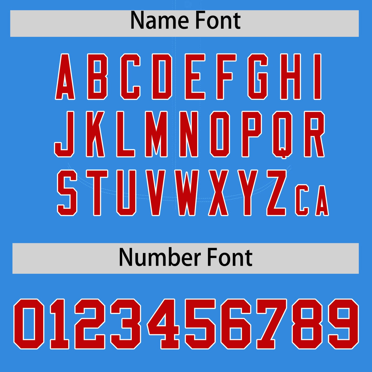 Custom Powder Blue Red Split Fashion Coconut Tree Design Authentic Baseball Jersey