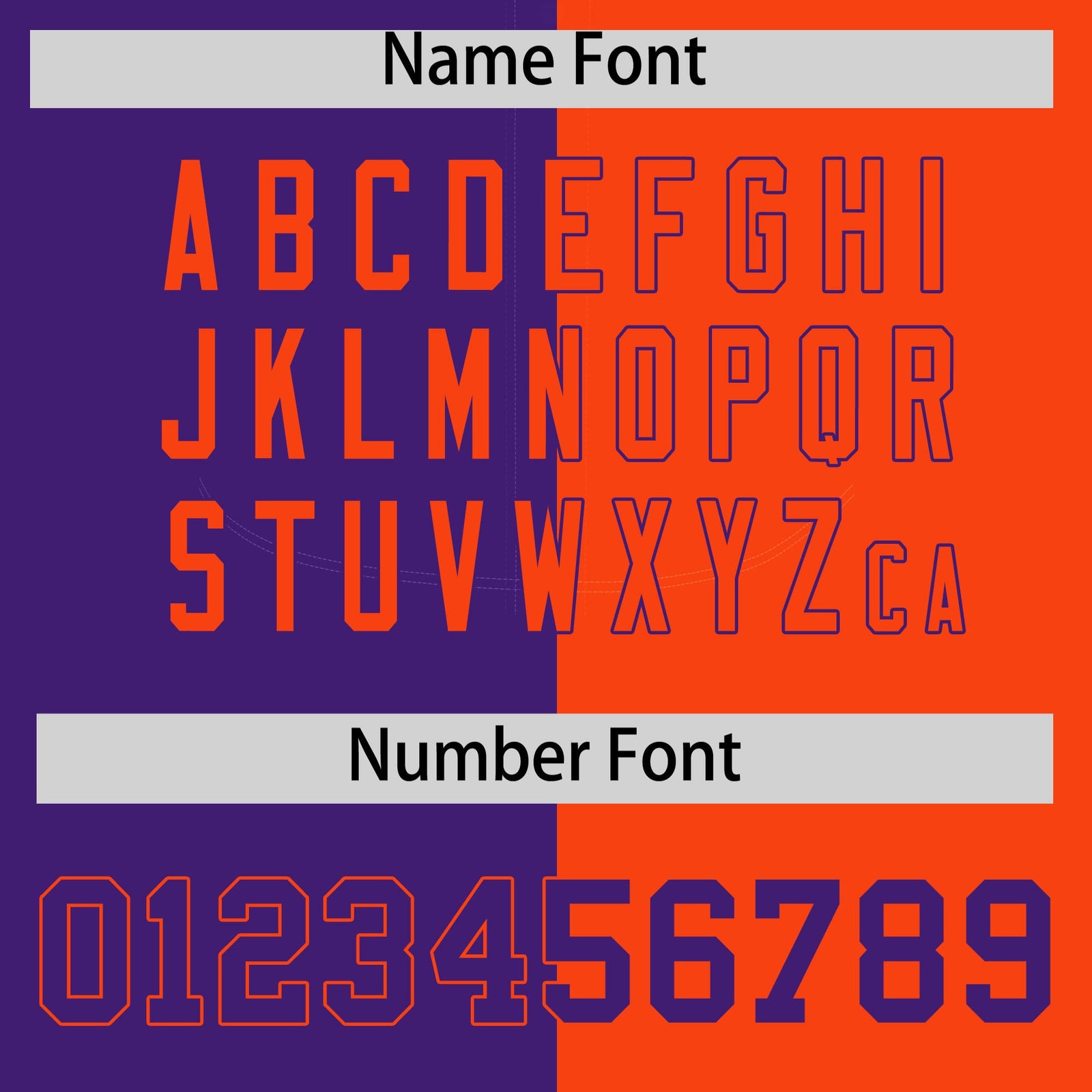 Custom Purple Orange Split Fashion Coconut Tree Design Authentic Baseball Jersey