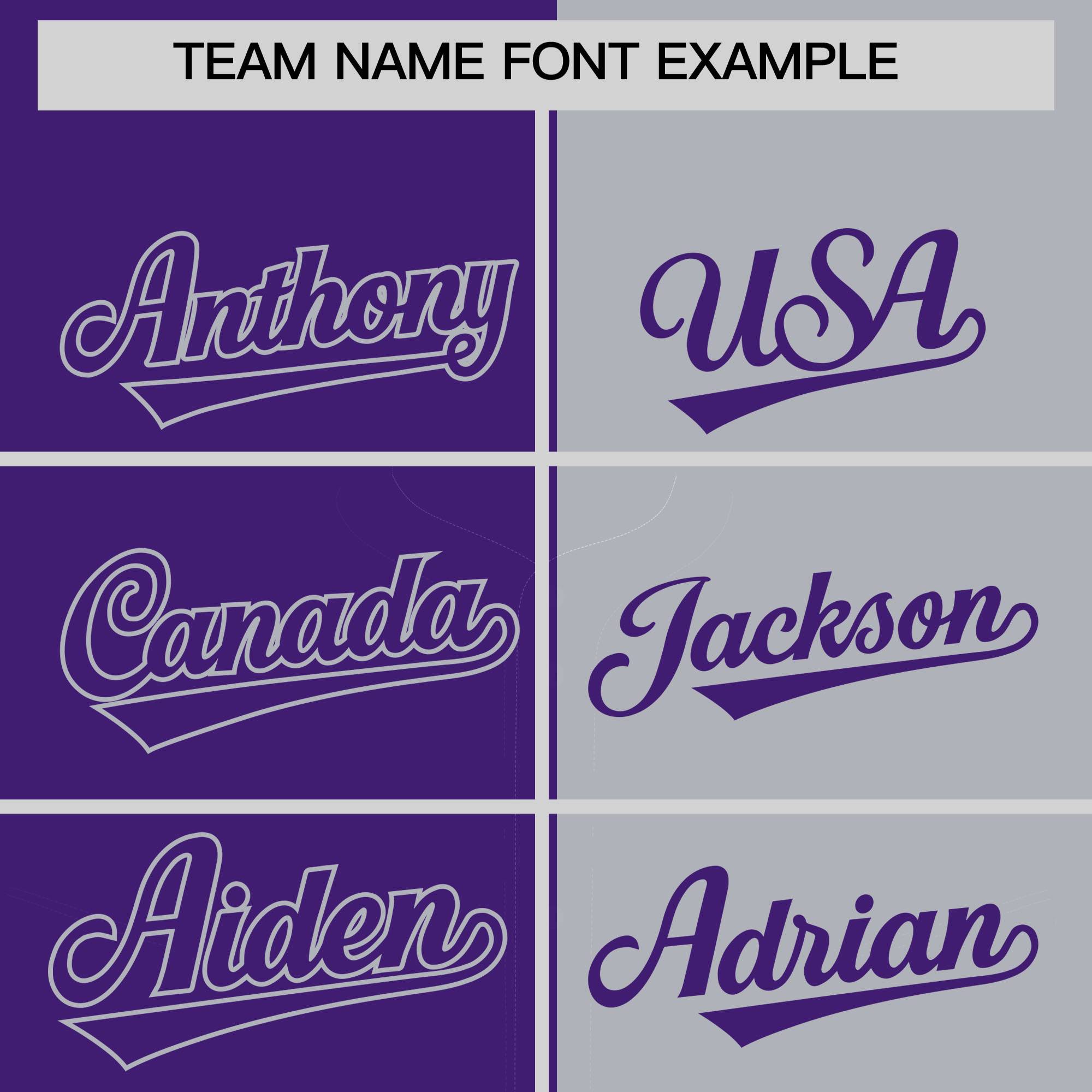 Custom Purple Gray Split Fashion Coconut Tree Design Authentic Baseball Jersey