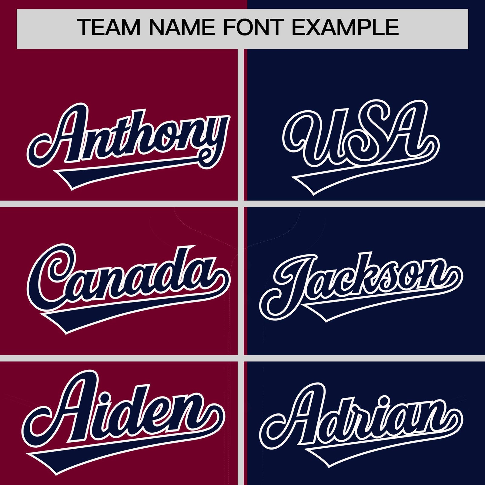 Custom Crimson Navy Split Fashion Coconut Tree Design Authentic Baseball Jersey