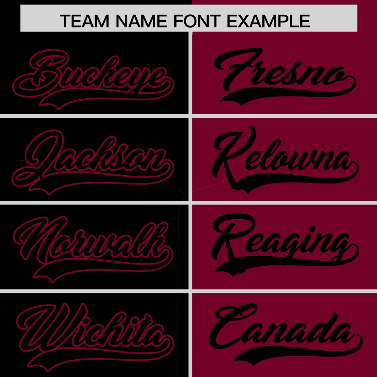 Custom Black Crimson Split Fashion Coconut Tree Design Authentic Baseball Jersey