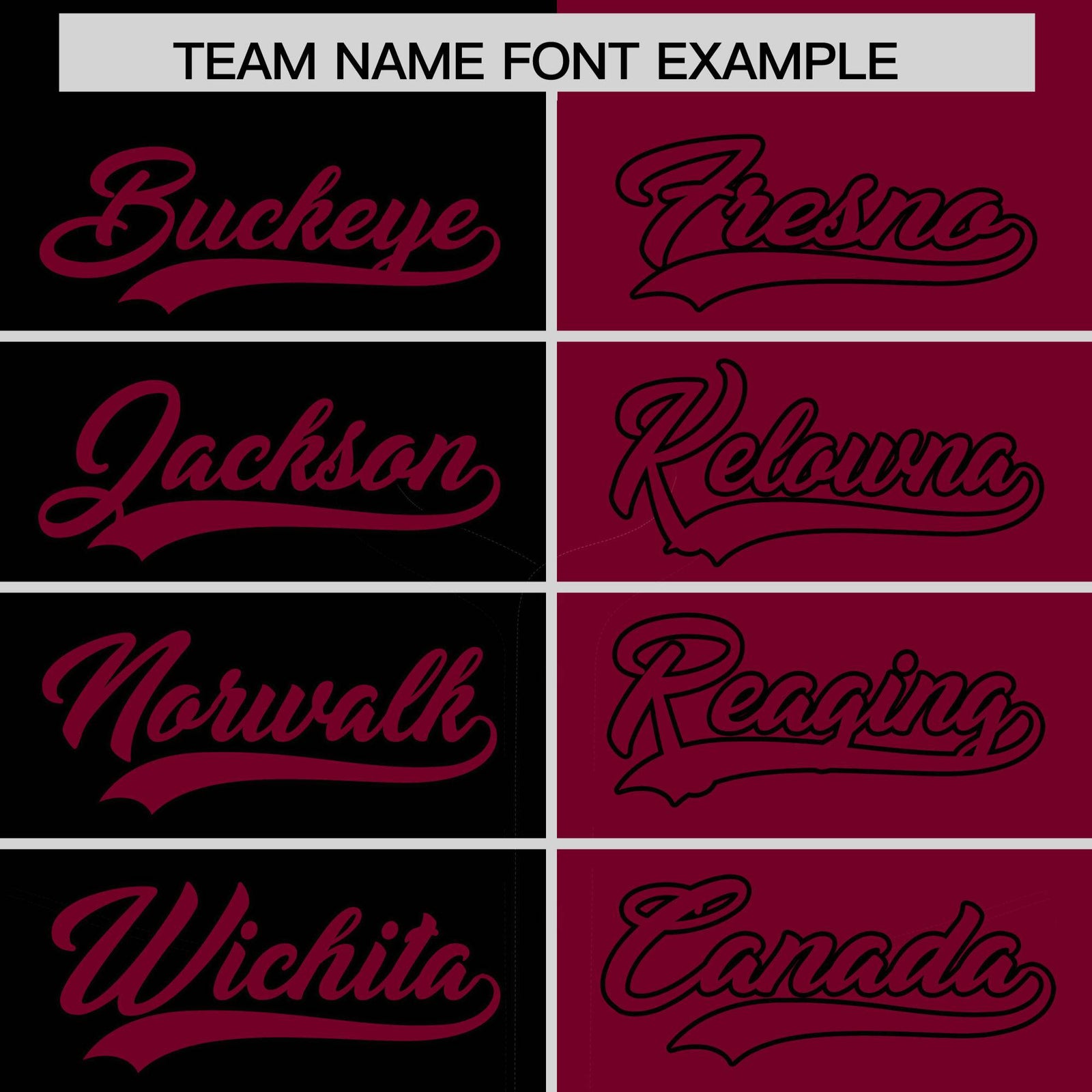 Custom Black Crimson Split Fashion Coconut Tree Design Authentic Baseball Jersey