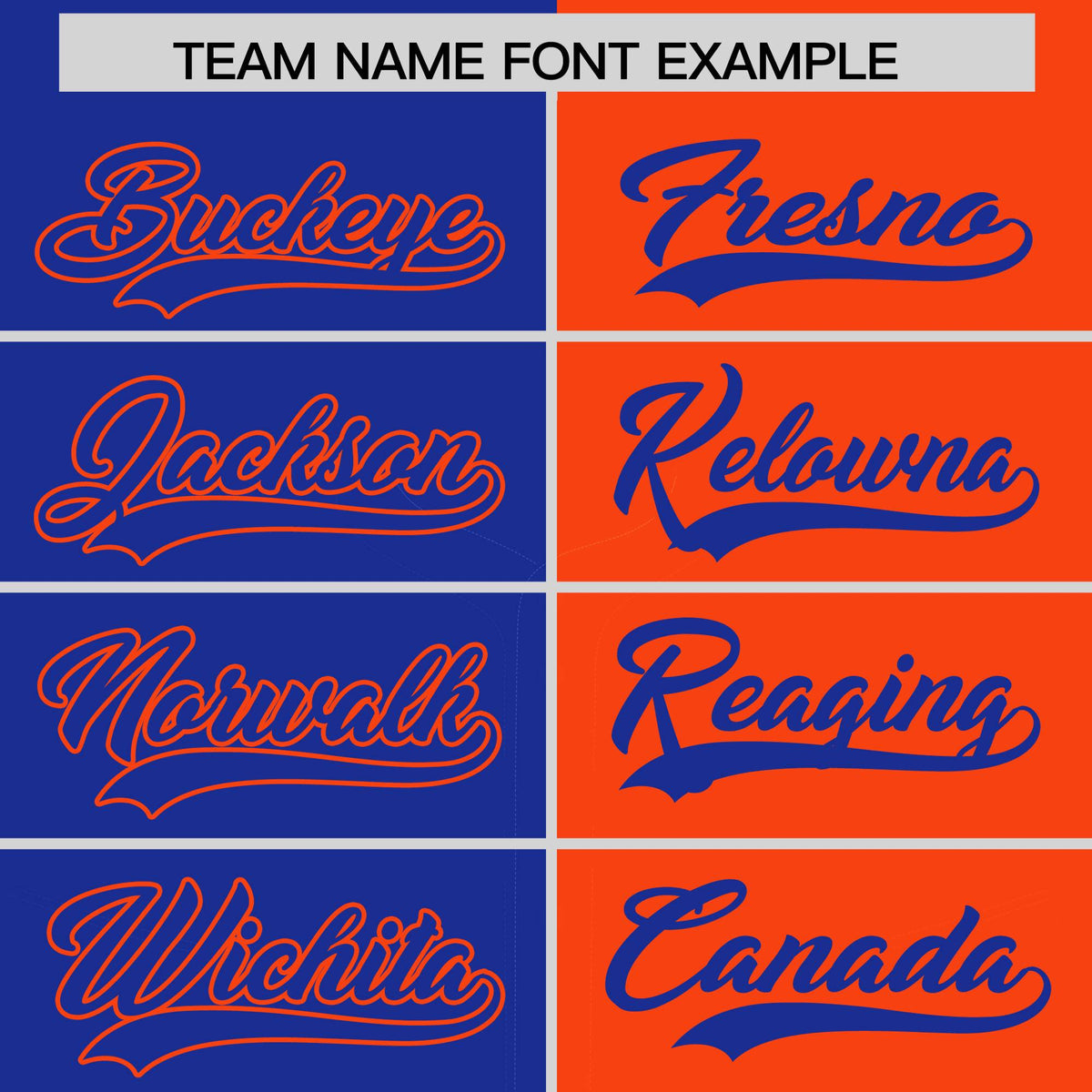 Custom Royal Orange Split Fashion Coconut Tree Design Authentic Baseball Jersey