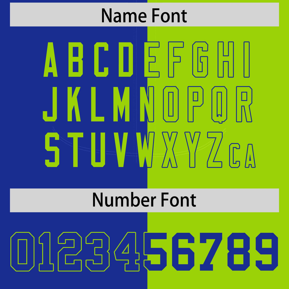 Custom Royal Neon Green Split Fashion Coconut Tree Design Authentic Baseball Jersey