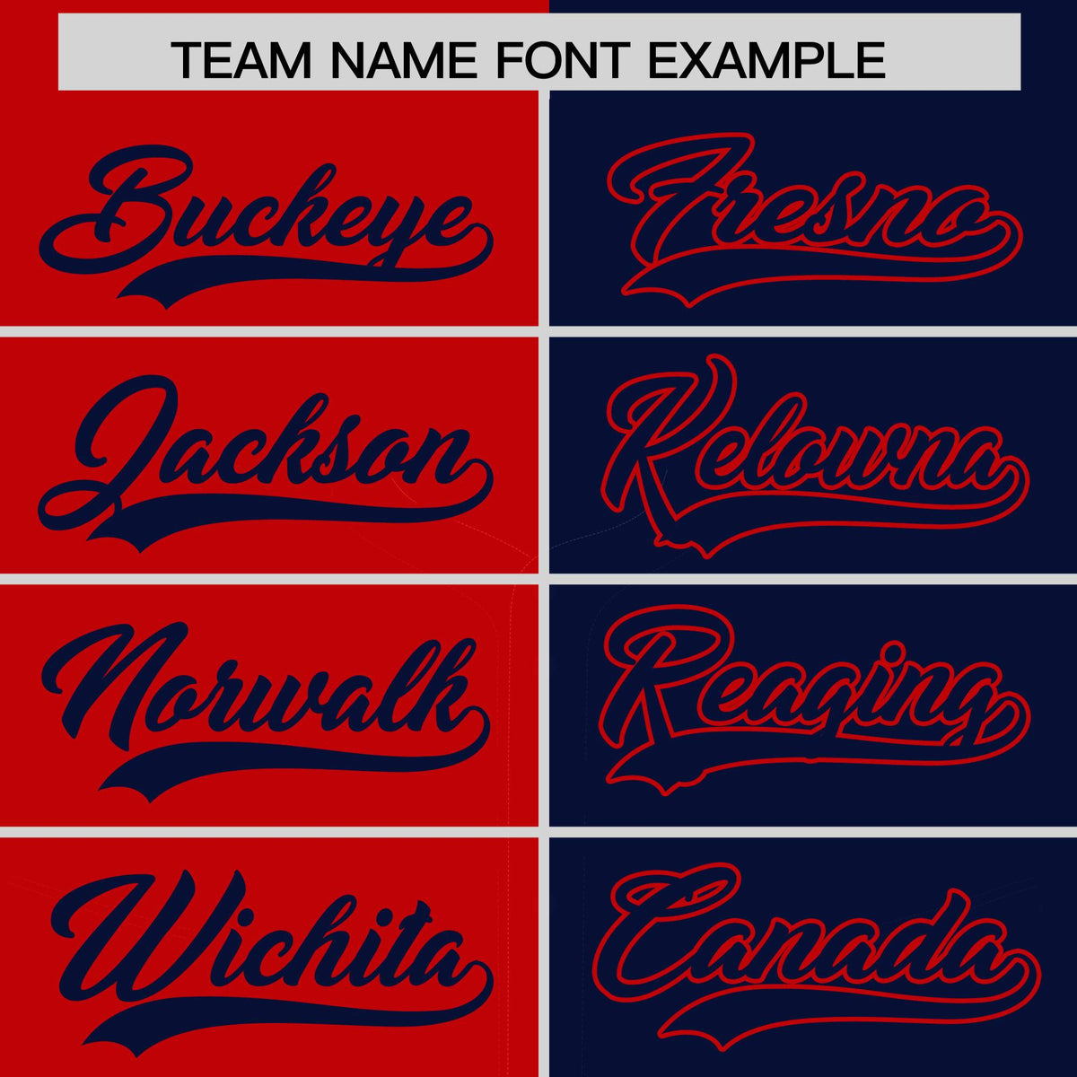 Custom Red Navy Split Fashion Coconut Tree Design Authentic Baseball Jersey