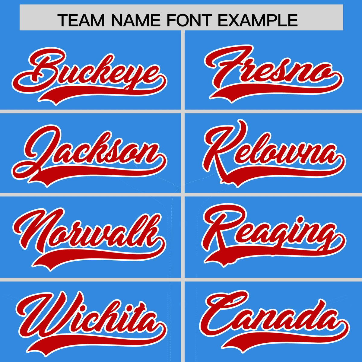 Custom Powder Blue Red Split Fashion Coconut Tree Design Authentic Baseball Jersey