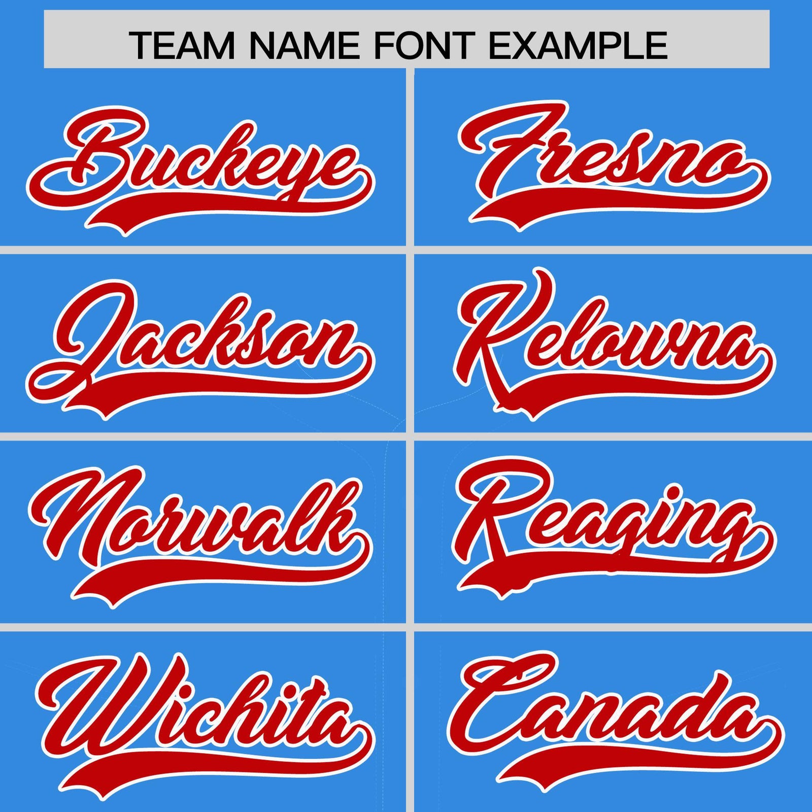 Custom Powder Blue Red Split Fashion Coconut Tree Design Authentic Baseball Jersey