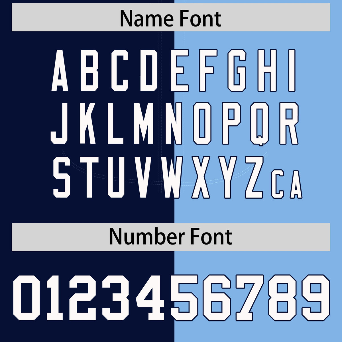 Custom Navy Powder Blue Split Fashion Coconut Tree Design Authentic Baseball Jersey