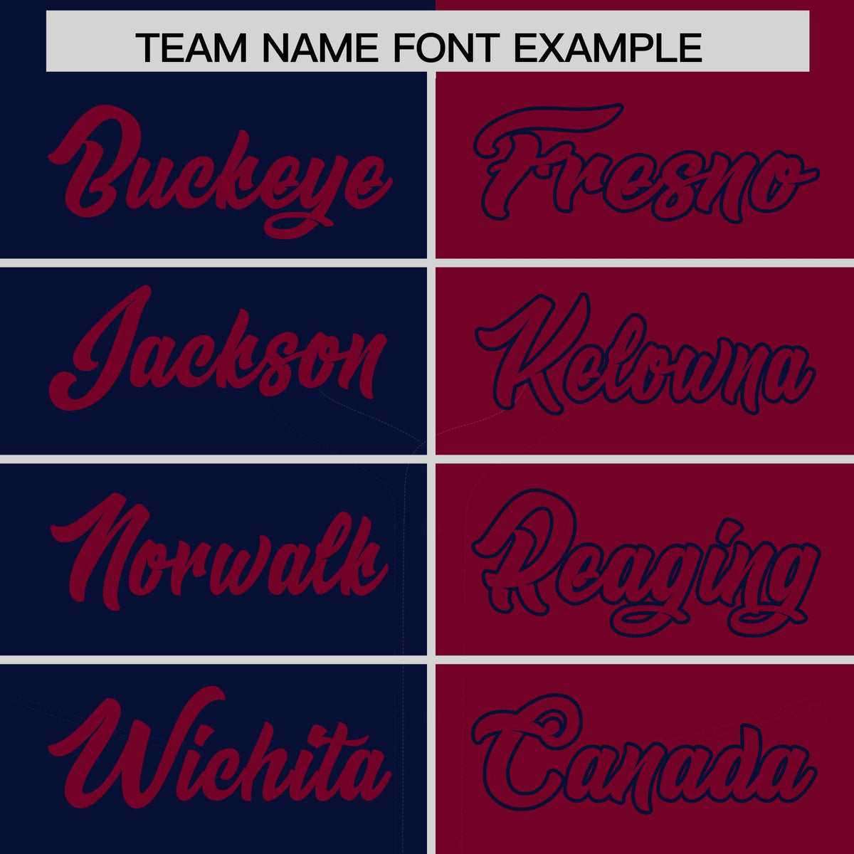 Custom Navy Crimson Split Fashion Coconut Tree Design Authentic Baseball Jersey