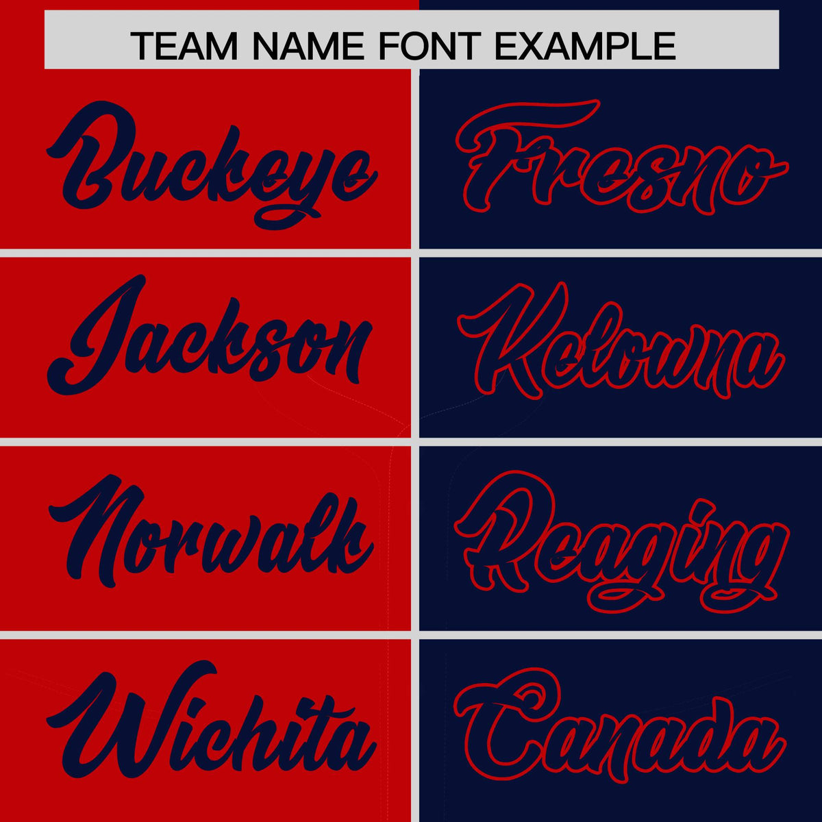 Custom Red Navy Split Fashion Coconut Tree Design Authentic Baseball Jersey