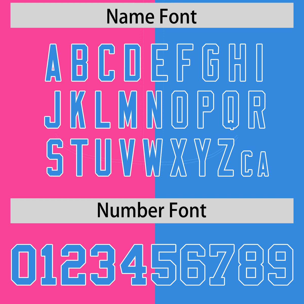 Custom Pink Powder Blue Split Fashion Coconut Tree Design Authentic Baseball Jersey