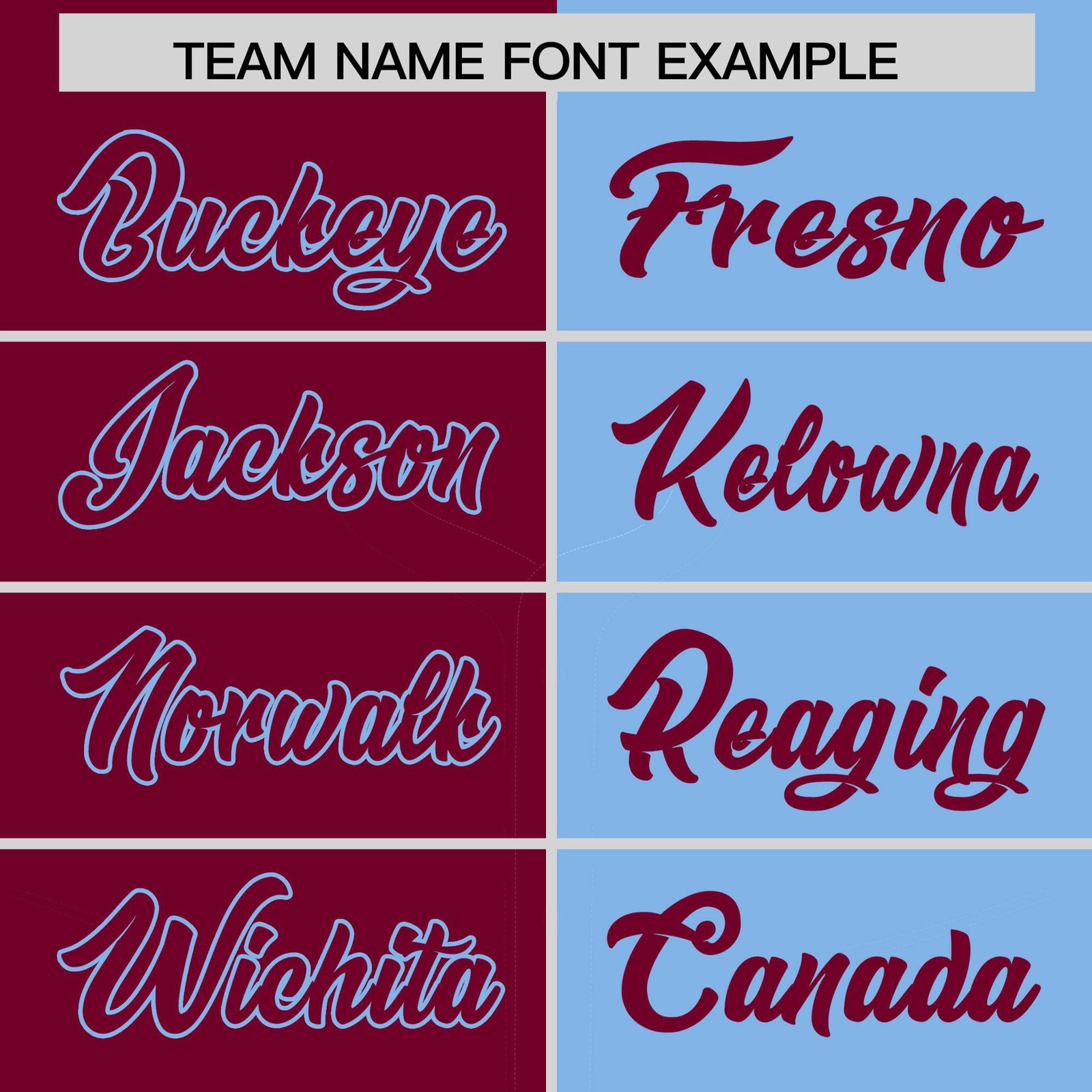 Custom Crimson Powder Blue Split Fashion Coconut Tree Design Authentic Baseball Jersey