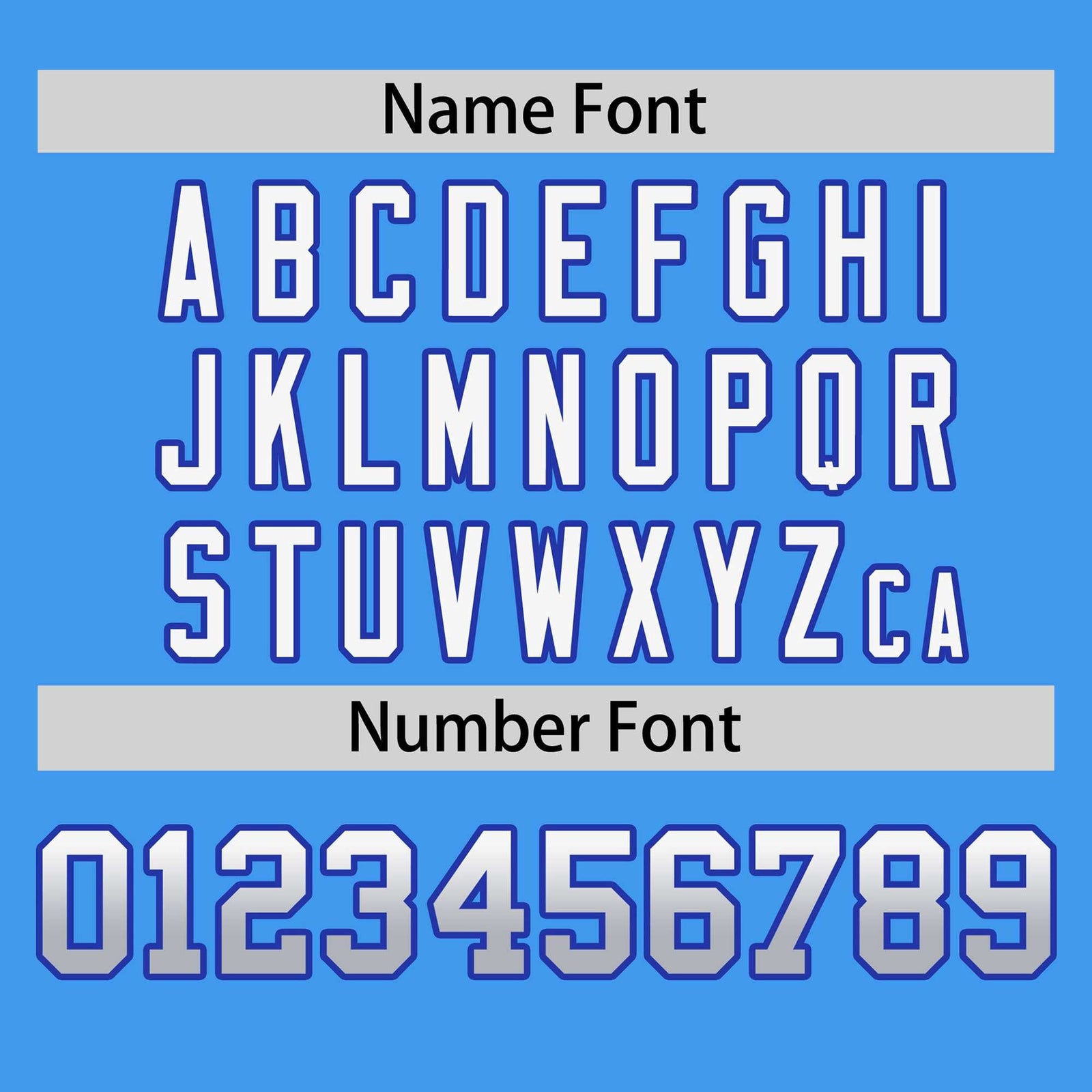 Custom Powder Blue White-Lt Gray Personalized Gradient Font And Side Design Authentic Baseball Jersey