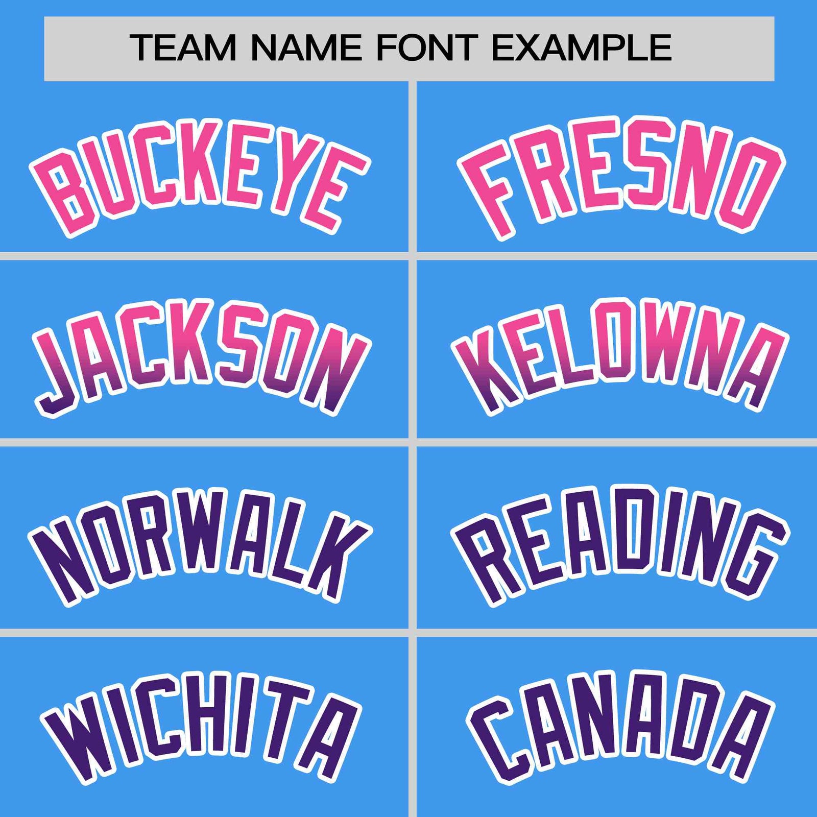 Custom Powder Blue Pink-Purple Personalized Gradient Font And Side Design Authentic Baseball Jersey