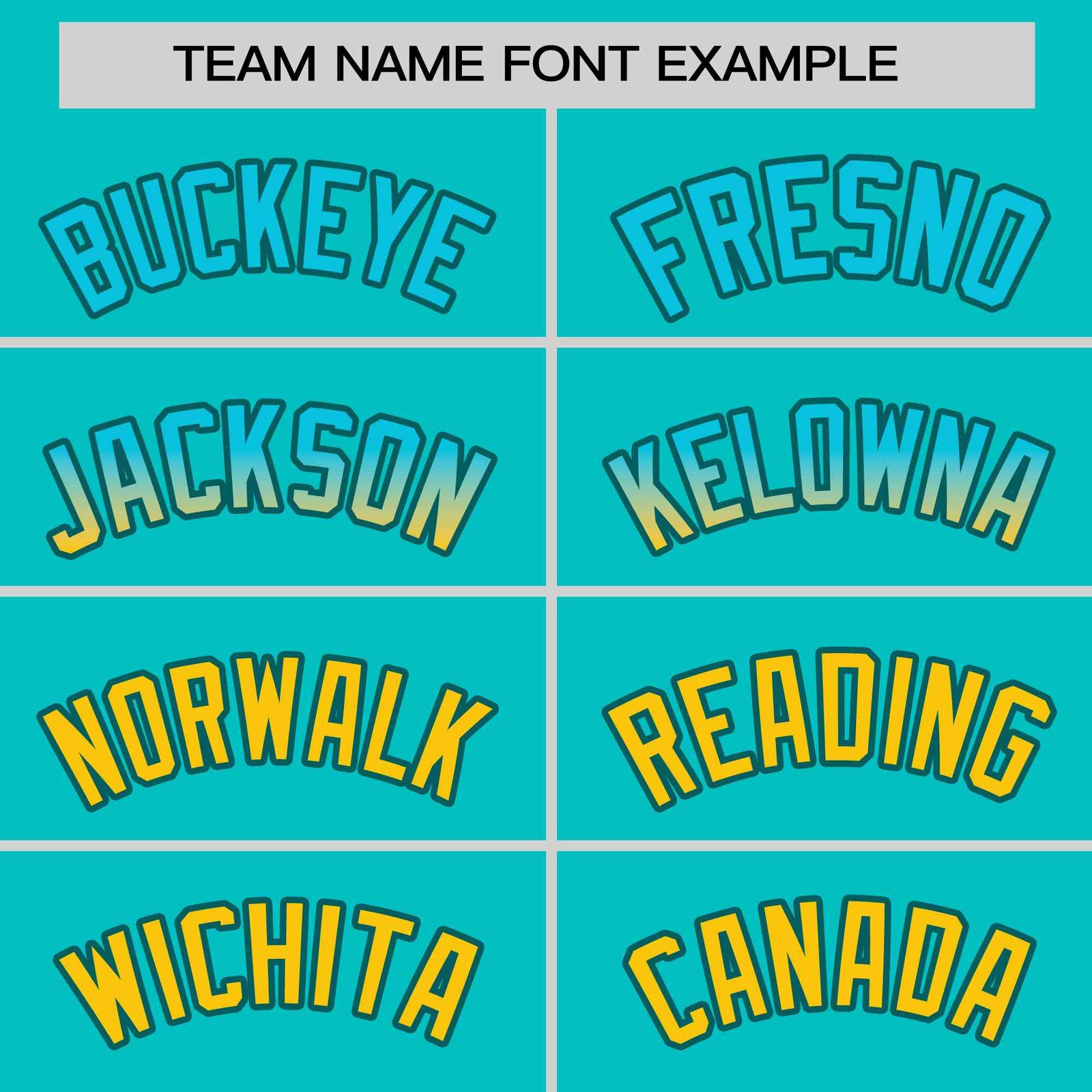 Custom Aqua Aqua-Gold Personalized Gradient Font And Side Design Authentic Baseball Jersey