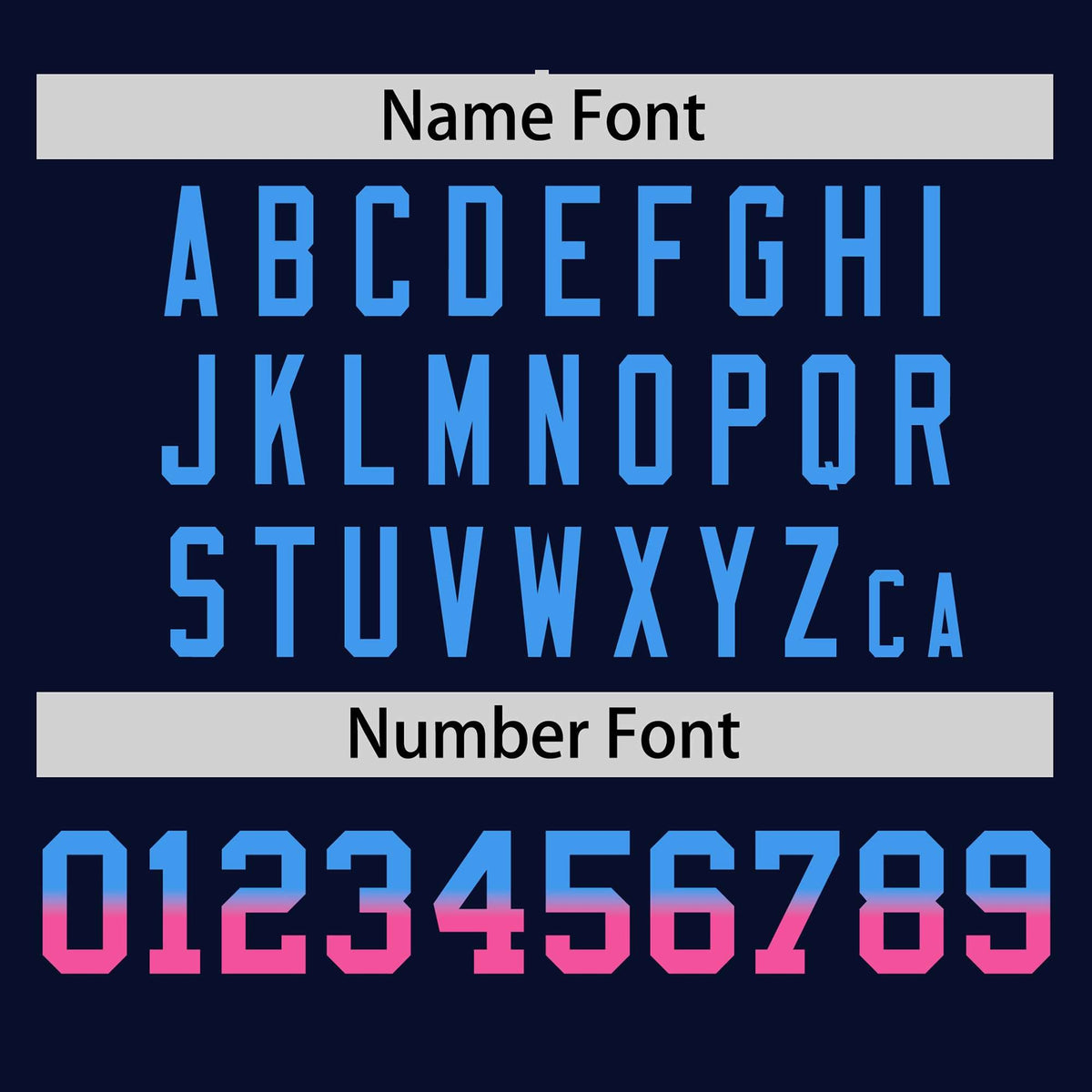 Custom Navy Powder Blue-Pink Personalized Gradient Font And Side Design Authentic Baseball Jersey