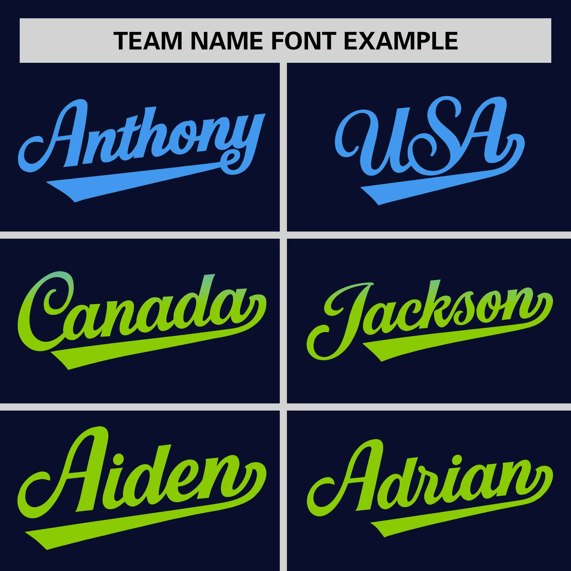 Custom Navy Powder Blue-Neon Green Personalized Gradient Font And Side Design Authentic Baseball Jersey