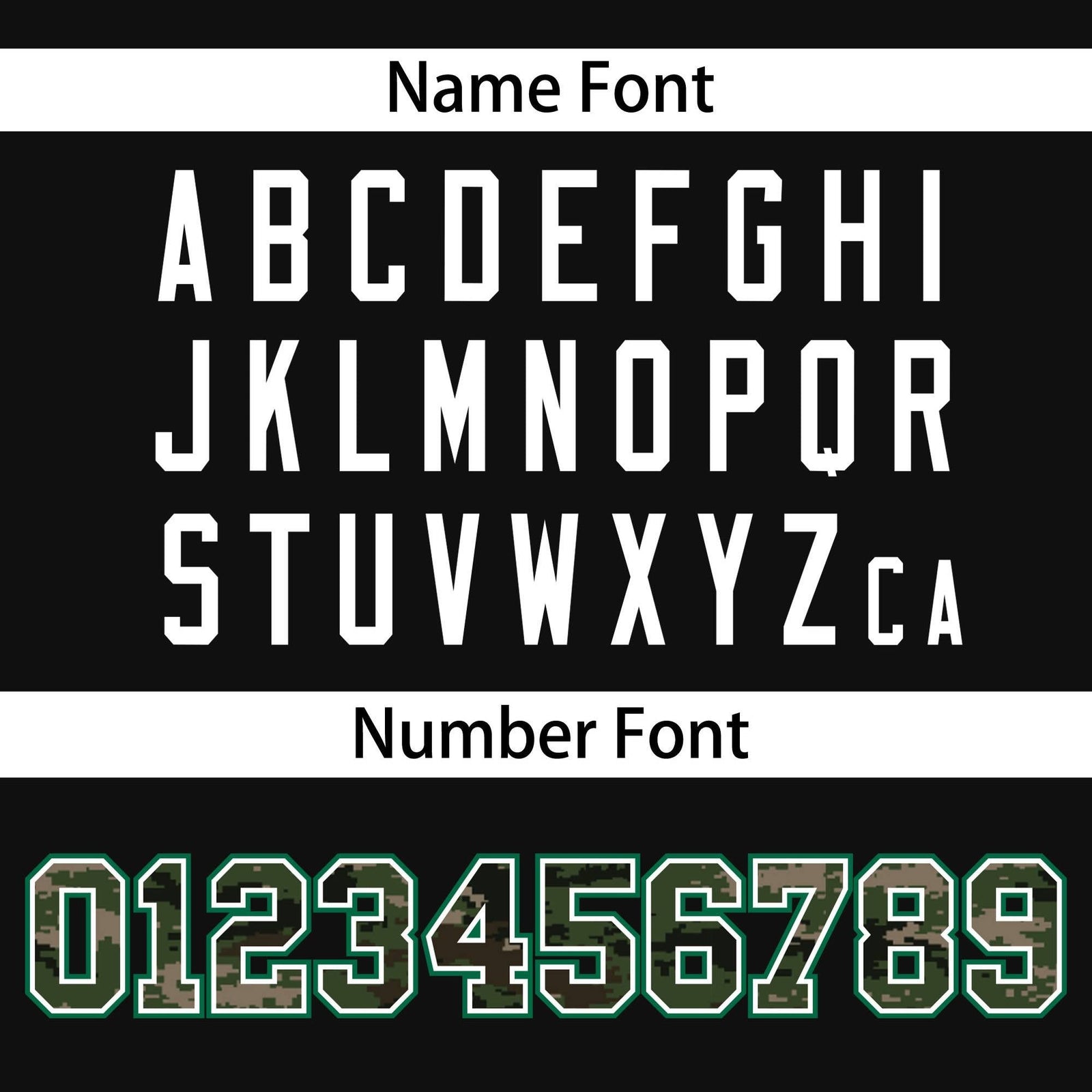 Custom Black Personalized Camo Font Authentic Baseball Jersey