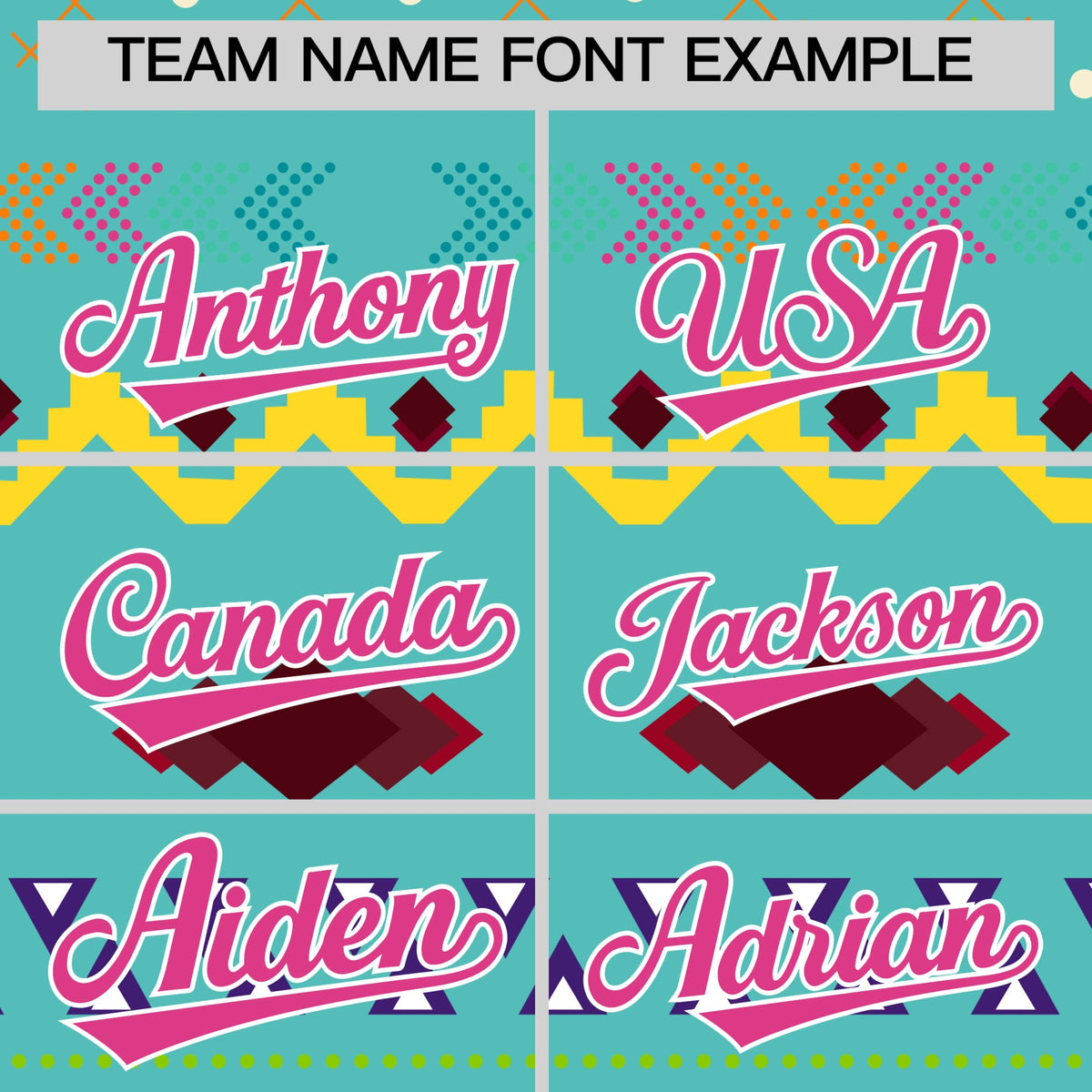 Custom Teal Brown White Mexican style Breathable Baseball Jersey| KXKSHOP