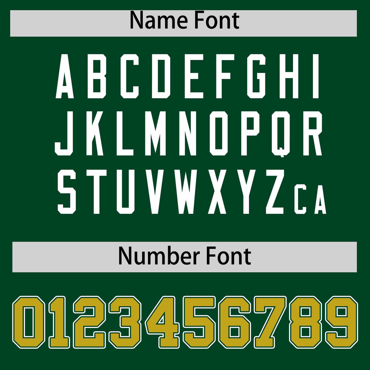 Custom Green Old Gold Color Block Personalized Side Dotted Line Authentic Baseball Jersey