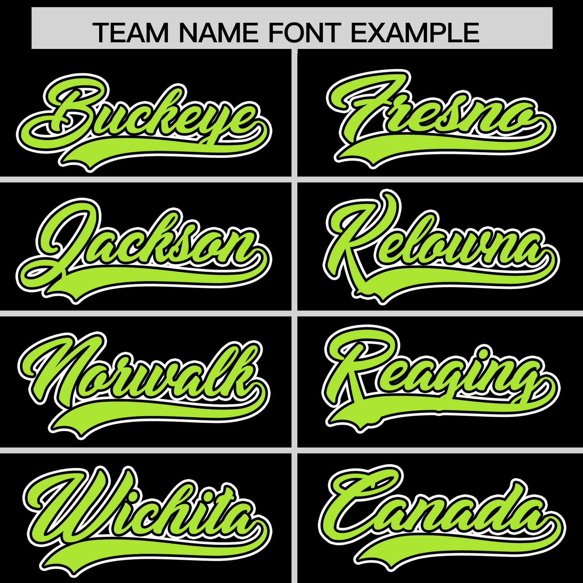 Custom Black Light Green Color Block Personalized Side Dotted Line Authentic Baseball Jersey