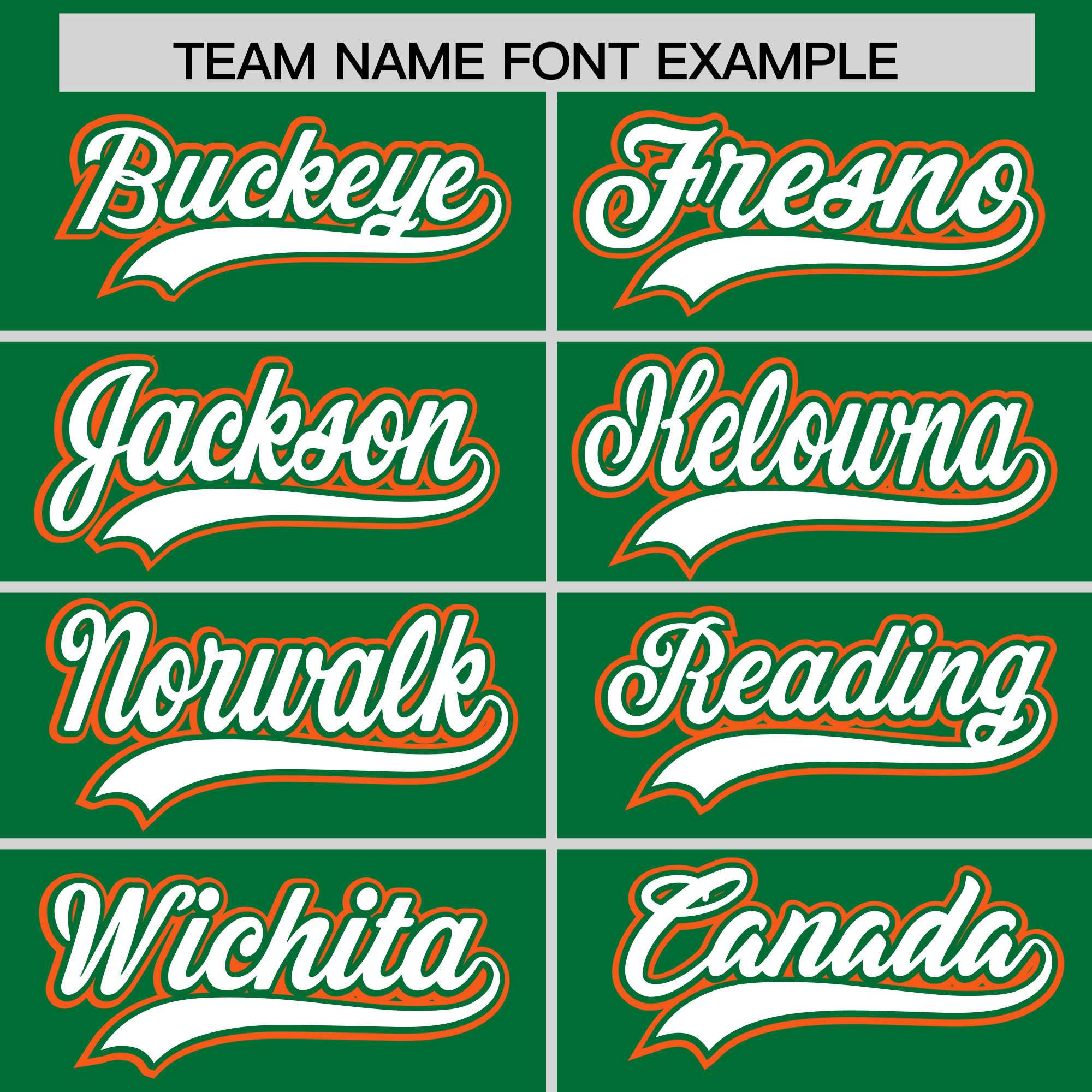 Custom Kelly Green Orange Side Flame Outline Pattern Sports Uniform Basetball Jersey