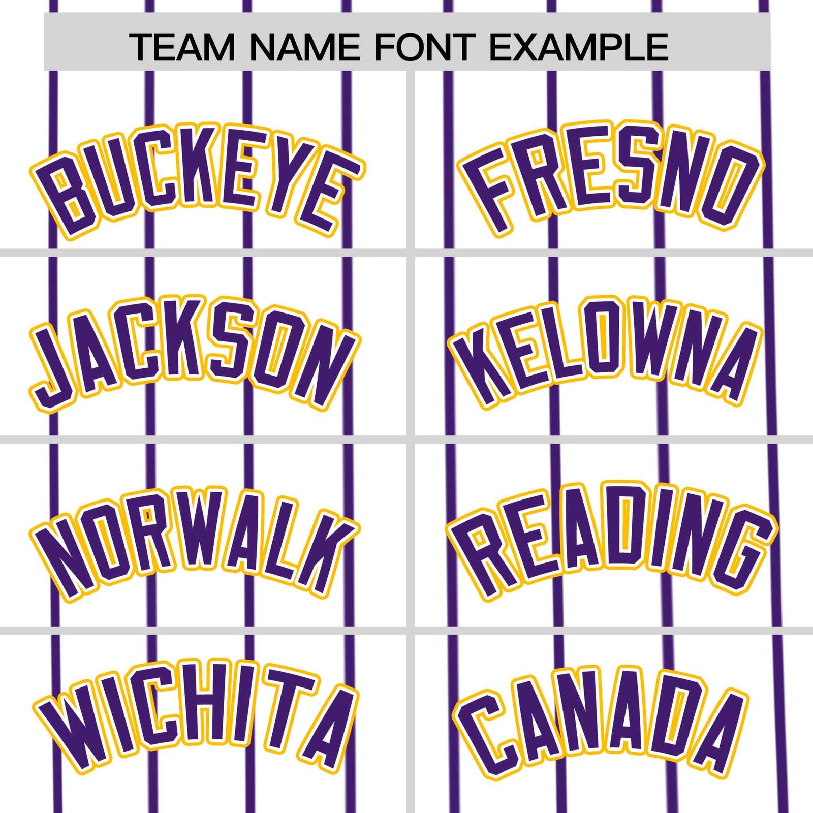 Custom White Purple Pinstripe Personalized Side Two-tone Authentic Baseball Jersey