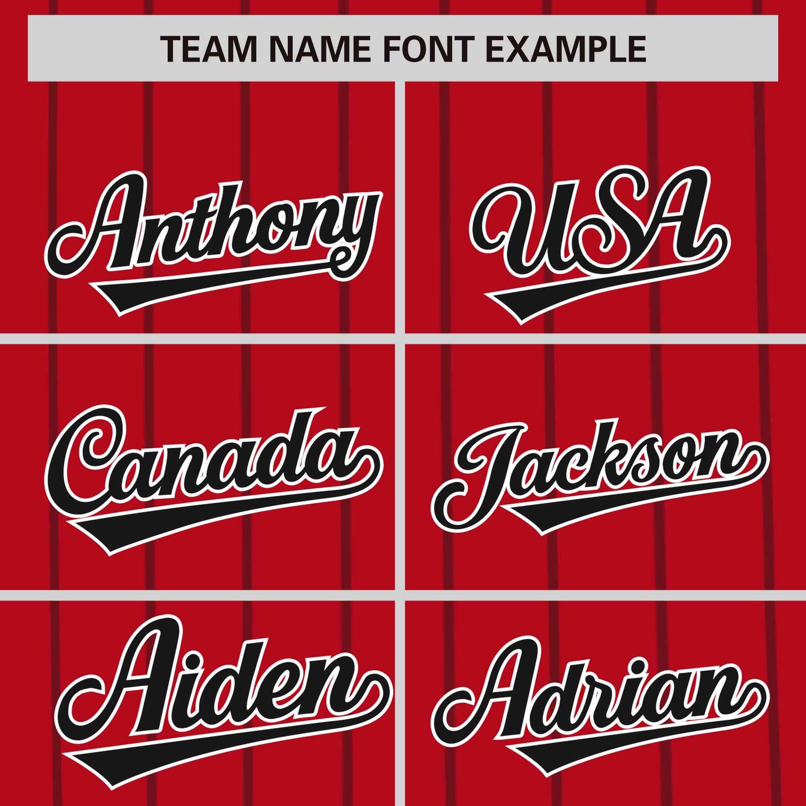 Custom Red Black Pinstripe Personalized Side Two-tone Authentic Baseball Jersey