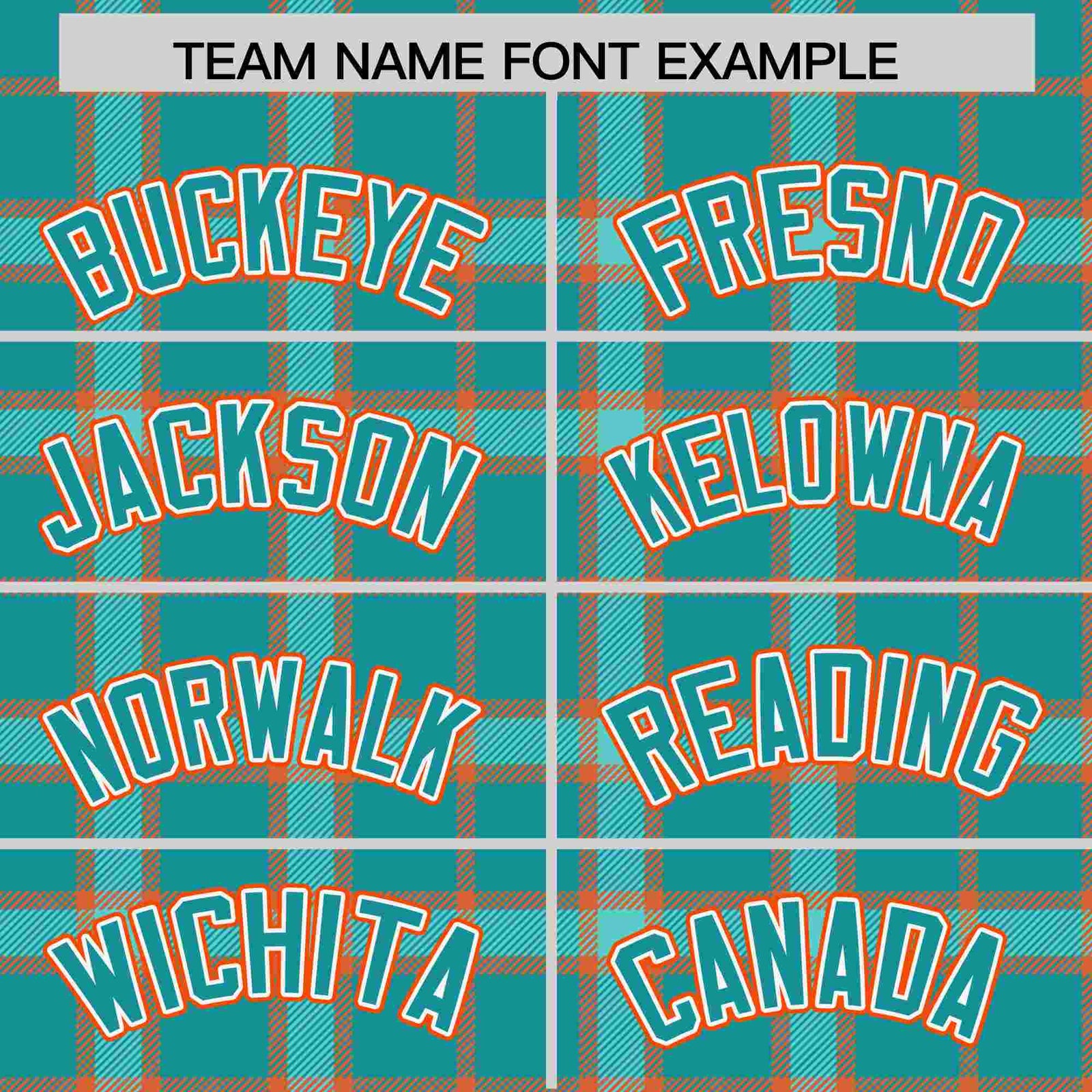 Custom Aqua Personalized Plaid Design Authentic Baseball Jersey