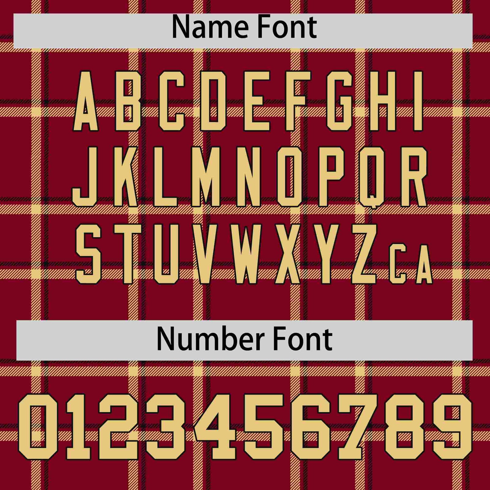 Custom Crimson Personalized Plaid Design Authentic Baseball Jersey