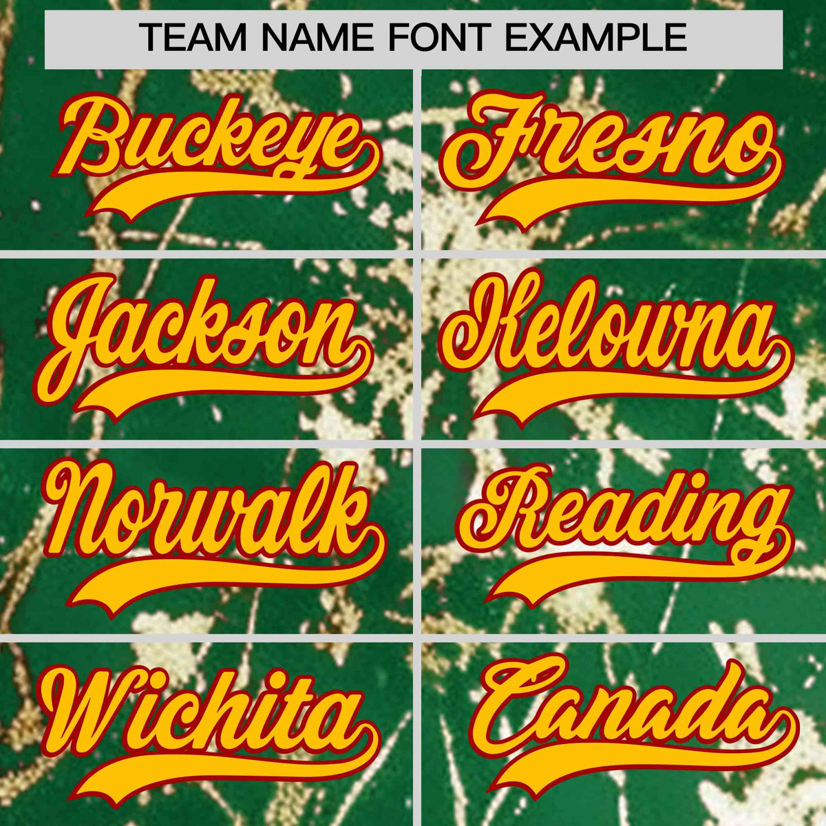 Custom Kelly Green Yellow Black&amp;Gold Marble Print Clubwear Party Streetwear Baseball Jersey