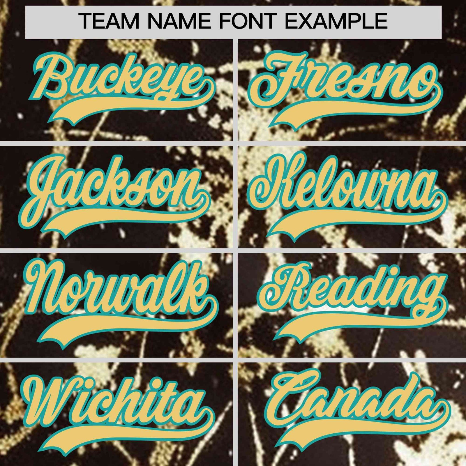 Custom Brown Khaki Black&Gold Marble Print Clubwear Party Streetwear Baseball Jersey