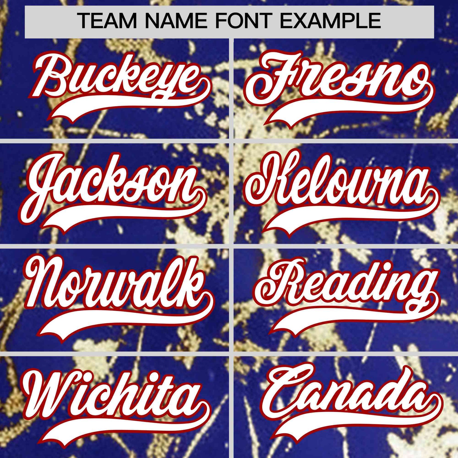 Custom Royal White Black&Gold Marble Print Clubwear Party Streetwear Baseball Jersey