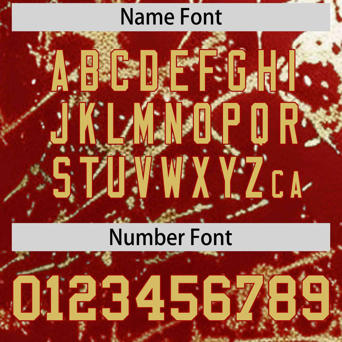 Custom Red Old Gold Black&amp;Gold Marble Print Clubwear Party Streetwear Baseball Jersey