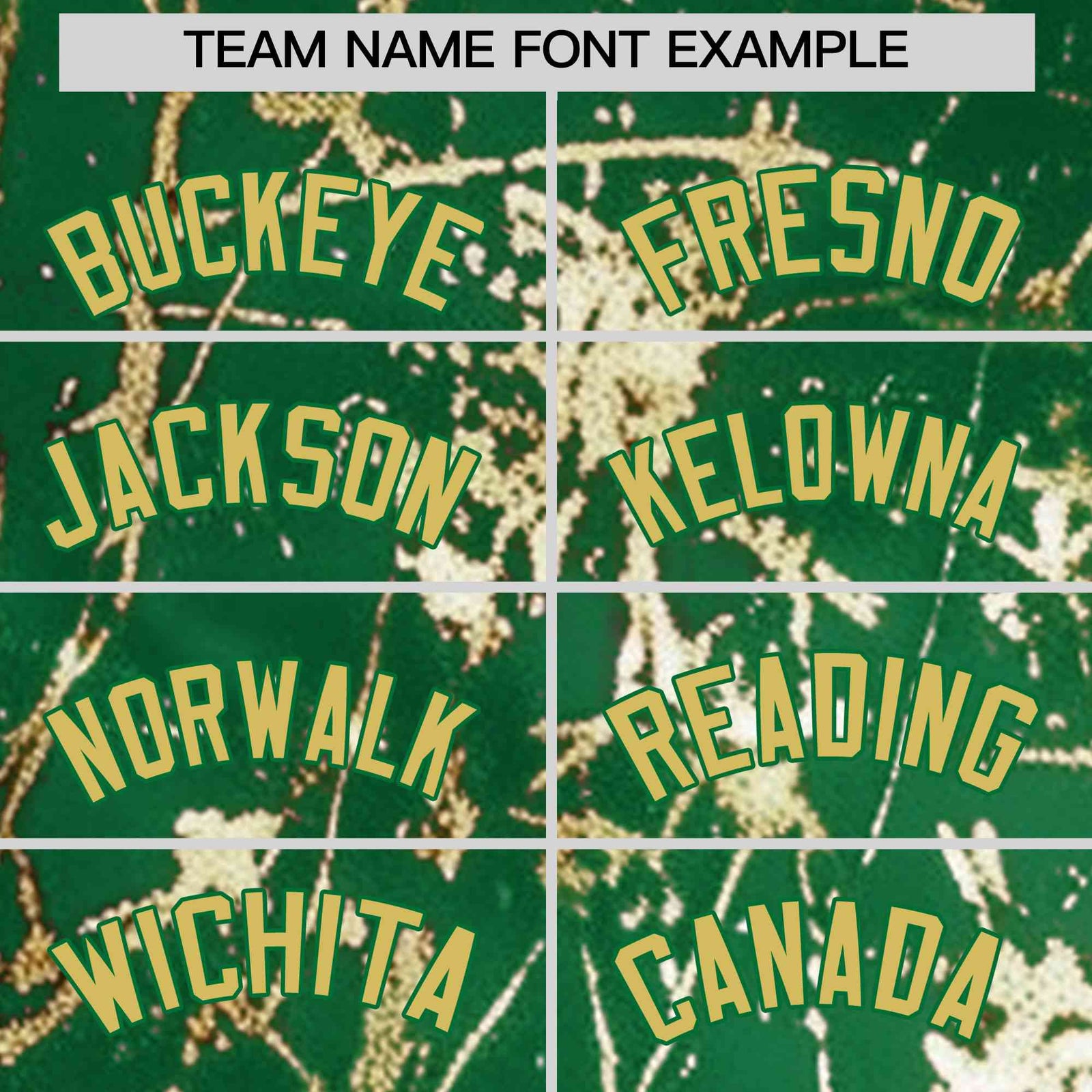 Custom Kelly Green Old Gold Black&Shiny Gold Cracked Foil Hip Hop Button Down Baseball Jersey