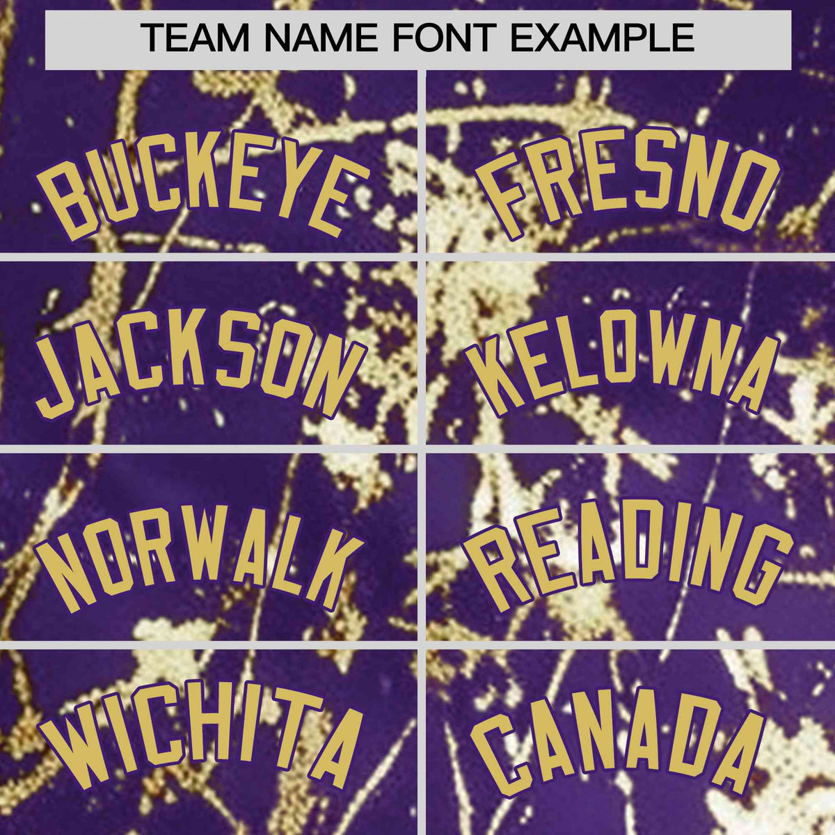 Custom Purple Old Gold Black&amp;Shiny Gold Cracked Foil Hip Hop Button Down Baseball Jersey