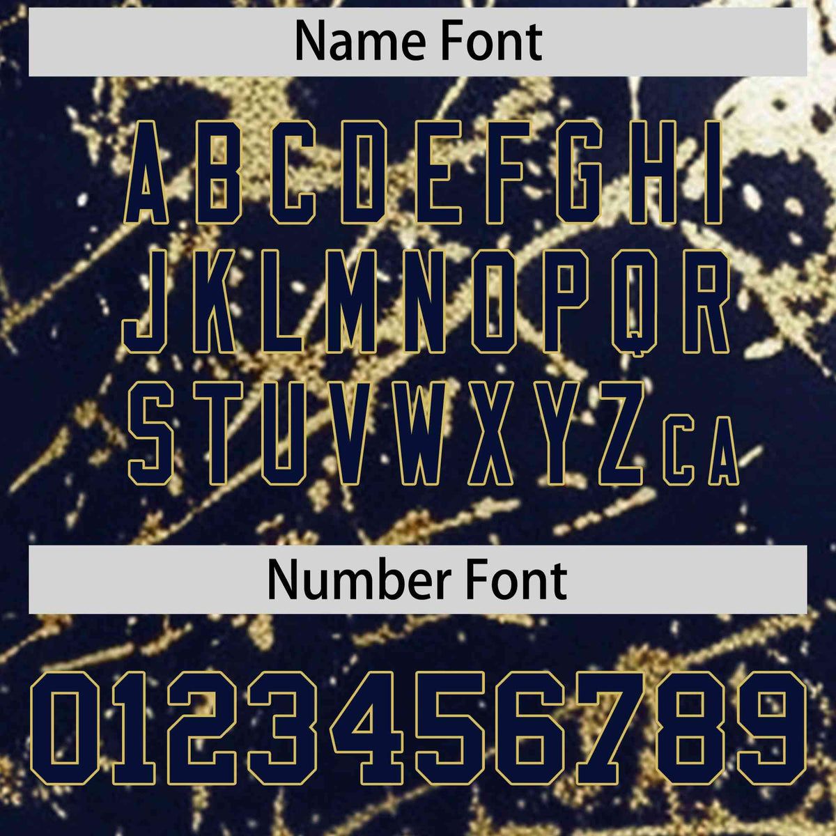 Custom Navy Old Gold Shiny Gold Cracked Texture Baseball Jersey