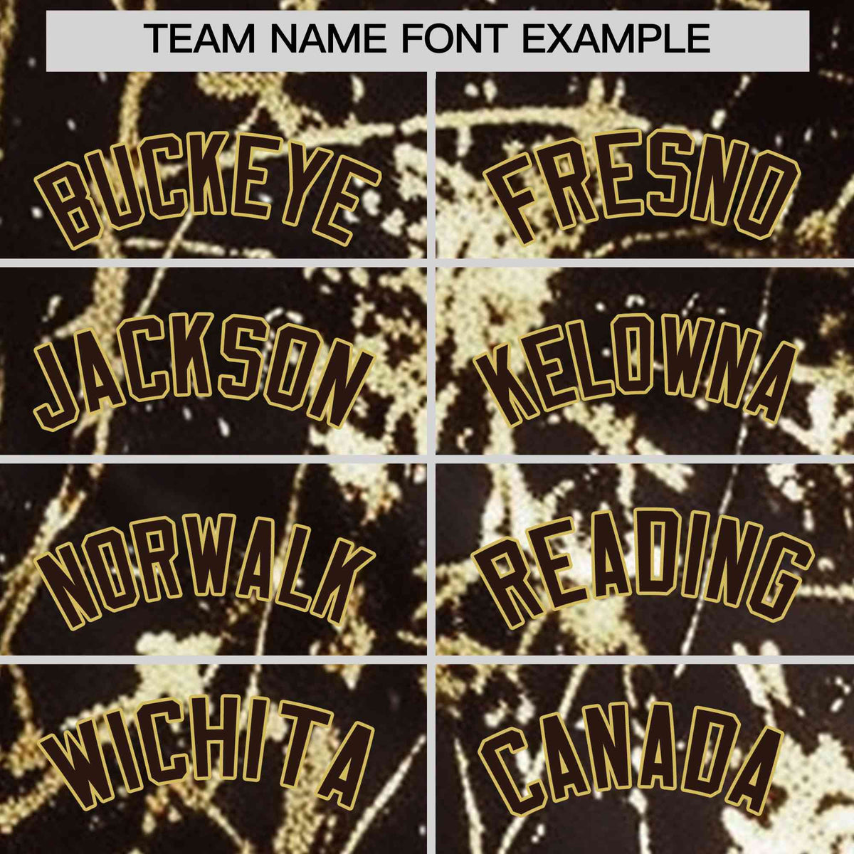 Custom Brown Old Gold Shiny Gold Cracked Texture Baseball Jersey