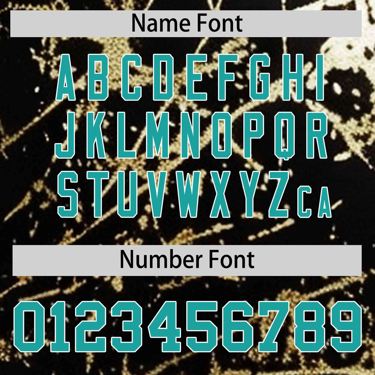 Custom Black Aqua Metallic Gold Splatter Urban Streetwear Baseball Jersey