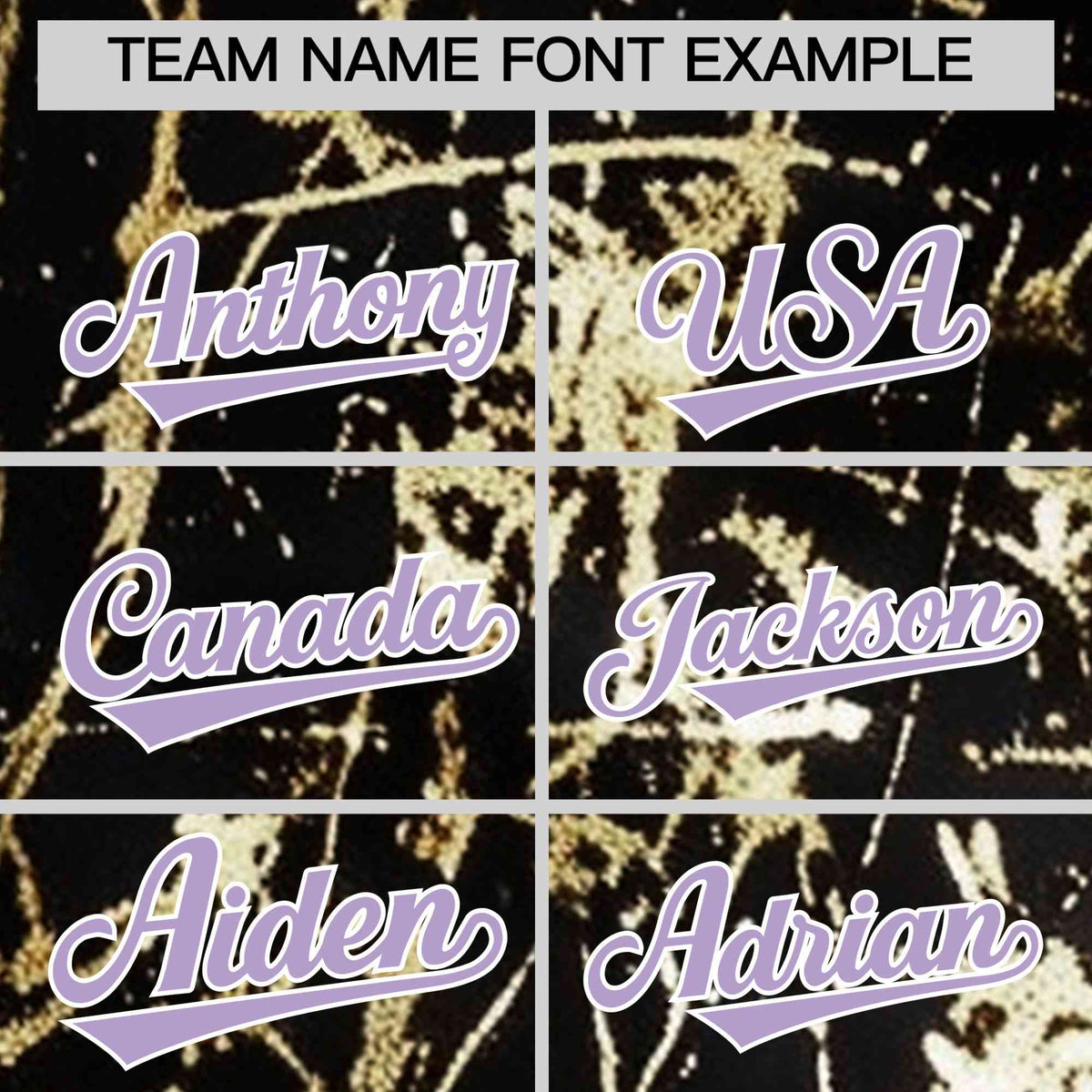 Custom Black Light Purple Metallic Gold Splatter Breathable&amp;Wrinkle-Resistant Baseball Jersey| KXKSHOP