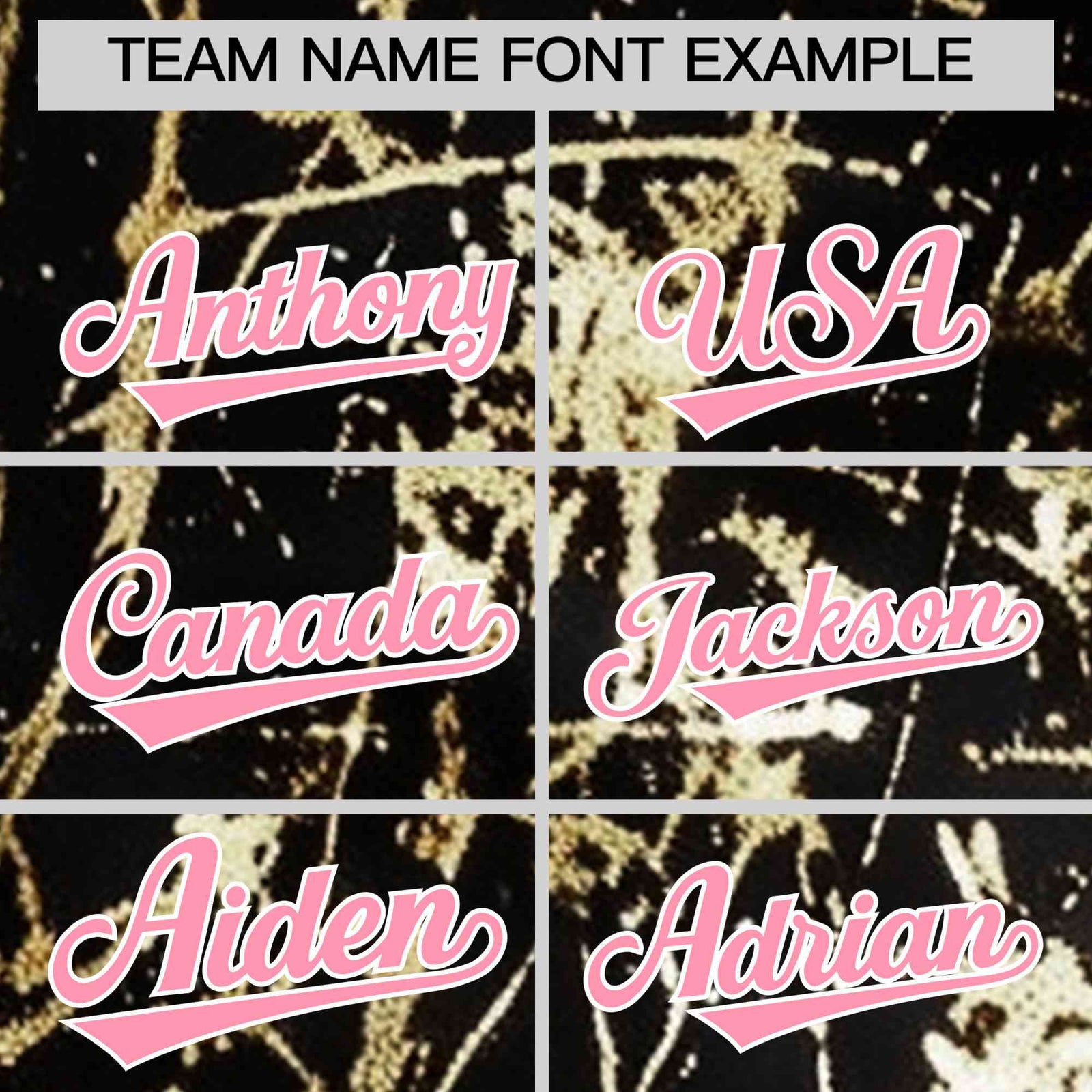 Custom Black Light Pink Metallic Gold Splatter Urban Streetwear Baseball Jersey| KXKSHOP