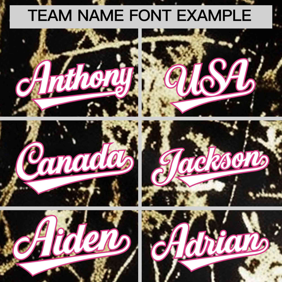 Custom Black White Black&amp;Shiny Gold Cracked Foil Hip Hop Button Down Baseball Jersey| KXKSHOP